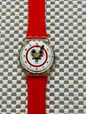 Swatch Watch Chinese New Year Cute Rats #GE201 Classic 2008